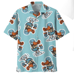 DUCK HAWAIIAN SHIRT - Fanshubus