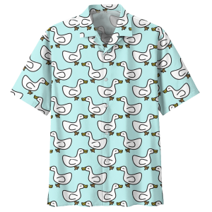 Duck Hawaiian Shirt 4- For men and women - Fanshubus