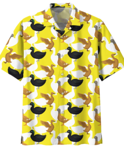 Duck Hawaiian Shirt 7- For men and women - Fanshubus