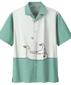 Duck Hawaiian Shirt 9- For men and women - Fanshubus