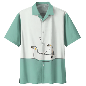 Duck Hawaiian Shirt 9- For men and women - Fanshubus