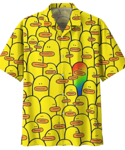 Duck Hawaiian Shirt Clothing- For men and women - Fanshubus