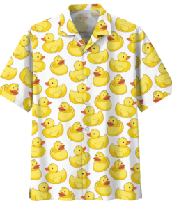 Duck Hawaiian Shirt Royal 2- For men and women - Fanshubus