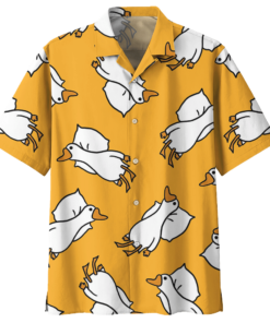 Duck Sleep On A Pillow Hawaiian Shirt- For men and women - Fanshubus