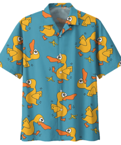 DuckBlue Awesome Design Unisex Hawaiian Shirt 3- For men and women - Fanshubus