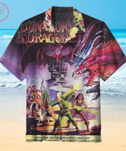 Dungeons And Dragons Hawaiian Shirt- For men and women - Fanshubus