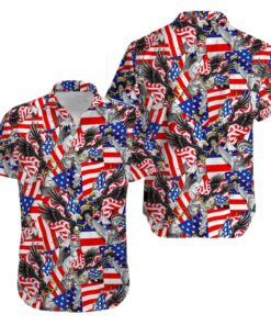 Eagle America Archives Hawaiian Shirt- For men and women - Fanshubus