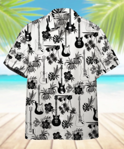 Electric Guitar Hawaiian Shirt 4- For men and women - Fanshubus