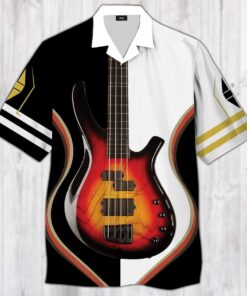 Electric Guitar Stratocaster Hawaiian Shirt- For men and women - Fanshubus