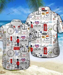 England Hawaiian Shirt - For men and women - Fanshubus