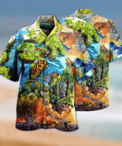 Environmental Protection Hawaiian Shirt- For men and women - Fanshubus