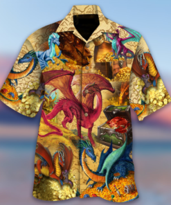 Every Treasure Is Guarded By Dragons Hawaiian Shirt 2- For men and women - Fanshubus