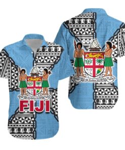 Fiji Band Tattoo Hawaiian Shirt- For men and women - Fanshubus