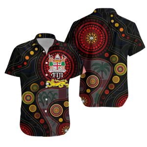 Fiji With Aboriginal Hawaiian Shirt - LT20- For men and women - Fanshubus