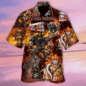 Firefighter Hawaiian Shirt 2 - For men and women - Fanshubus