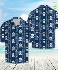 Firefighter Pattern Blue Best Design Hawaiian Shirt- For men and women - Fanshubus