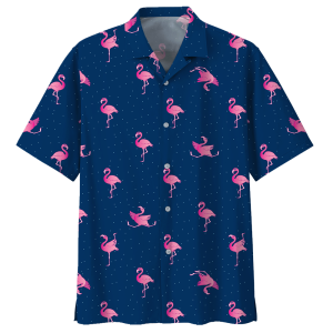 Flamingo Dancing Hawaiian Shirt- For men and women - Fanshubus