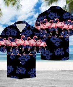 Flamingo Tropical Hawaiian Shirt  -  Hawaiian Shirt For Men  -  Hawaiian Shirt For Women