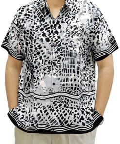 Floral Black Awesome Design Hawaiian Shirt- For men and women - Fanshubus