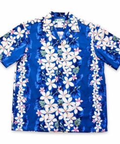 Floral Blue Unique Design Hawaiian Shirt 7- For men and women - Fanshubus