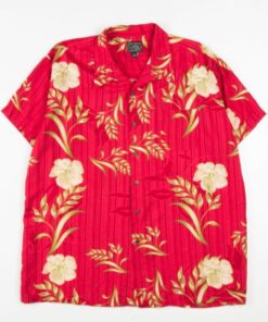 Floral Red Nice Design Hawaiian Shirt 3- For men and women - Fanshubus