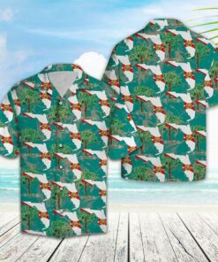 Florida Sabal Palm Green Awesome Design Hawaiian Shirt- For men and women - Fanshubus