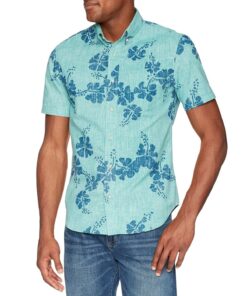 Flowers Blue Amazing Design Hawaiian Shirt- For men and women - Fanshubus