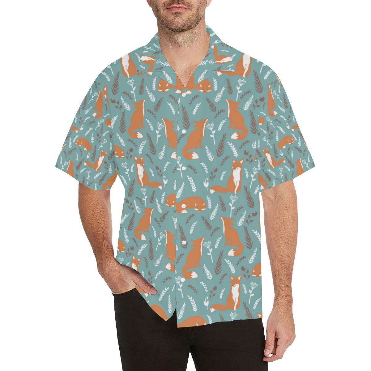 fox_forest_print_pattern_hawaiian_shirt_8515.jpg