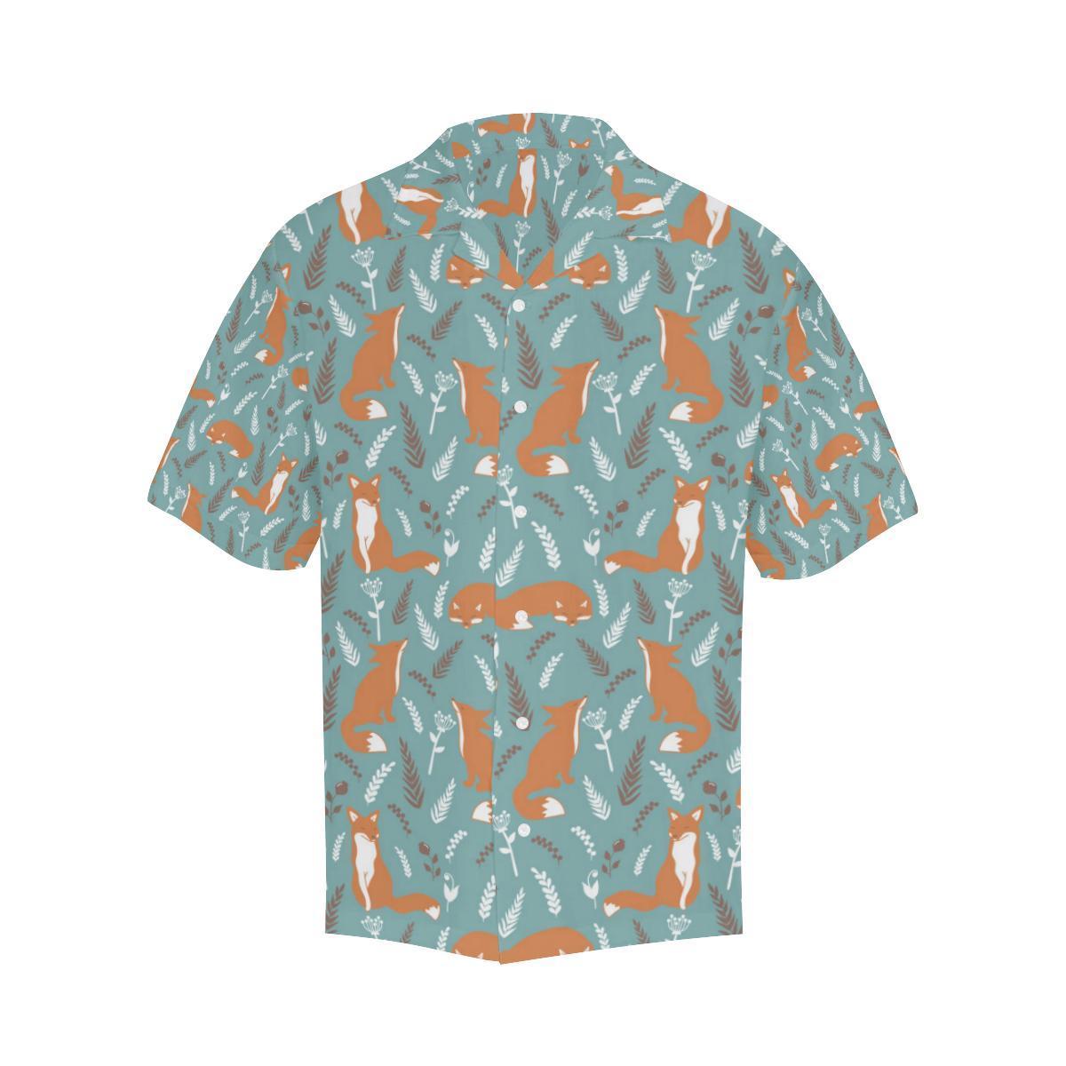 fox_forest_print_pattern_hawaiian_shirt_8715.jpg