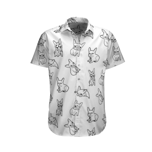 French Bulldog Emotion Hawaiian Shirt- For men and women - Fanshubus