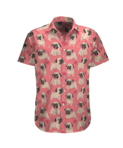 French Bulldog Heart Lover Hawaiian Shirt- For men and women - Fanshubus