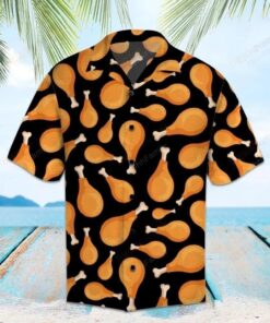 Fried Chicken Orange Nice Design Hawaiian Shirt- For men and women - Fanshubus