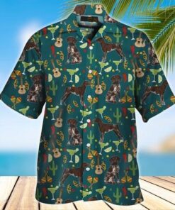 German Shorthaired Hawaiian Shirt - For Men & Women - Adult