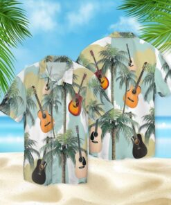 Guitar Hawaiian Shirt (12) - For men and women - Fanshubus