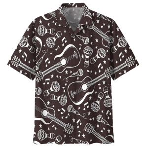 Guitar Hawaiian Shirt (19)- For men and women - Fanshubus