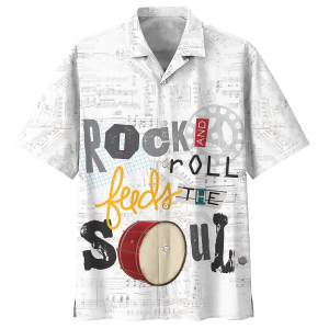 GUITAR HAWAIIAN SHIRT - Fanshubus