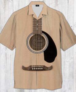 Guitar Sitka Spruce Everest Hawaiian Shirt- For men and women - Fanshubus