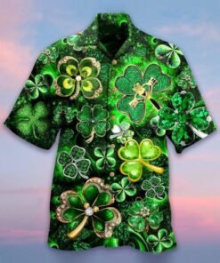 Happy St.Patrick's Day Hawaiian Shirt - For Men and Women - Fanshubus