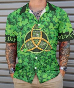 Happy St Patricks Day Irish People Proud Hawaiian Shirt- For men and women - Fanshubus