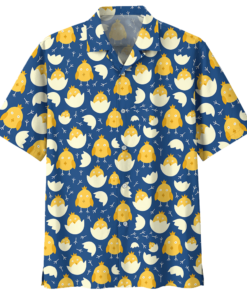 Hatched Chicken Hawaiian Shirt- For men and women - Fanshubus