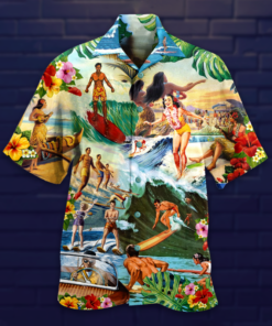 Hawaii Aloha Hawaiian Shirt (2)- For men and women - Fanshubus