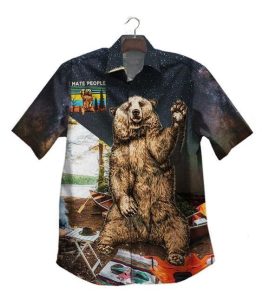 Hawaii Shirt Camping And Hunting Nmn Dh Hawaiian Shirt- For men and women - Fanshubus