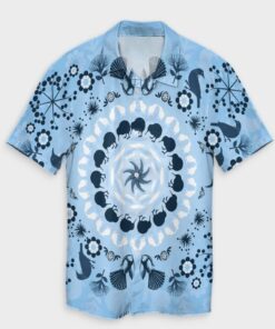 Hawaii Underwater Pattern Hawaiian Shirt