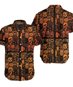 Hawaiian Aloha Shirt Everyday Is Halloween- For men and women - Fanshubus