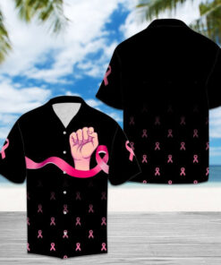 Hawaiian Shirt Amazing Breast Cancer- For men and women - Fanshubus