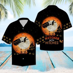 Hawaiian Shirt Caravan Witches For Men Women- For men and women - Fanshubus
