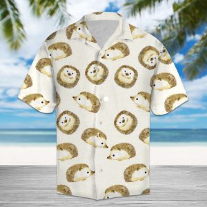 Hawaiian Shirt Cute Hedgehog For Men Women- For men and women - Fanshubus