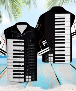 Hawaiian Shirt Digital Piano For Men Women- For men and women - Fanshubus