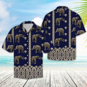 Hawaiian Shirt Elephant Lover For Men Women- For men and women - Fanshubus