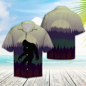 Hawaiian Shirt Finding Bigfoot For Men Women- For men and women - Fanshubus